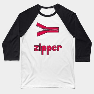 This is a ZIPPER Baseball T-Shirt